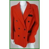 istanbul dikinevi isfan esgiin size 12 red double breasted jacket