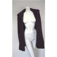 Isle Size 12 Heavy Purple Coat Isle - Size: 12 - Purple - Casual jacket / coat