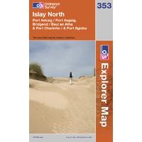 islay north os explorer active map sheet number 353