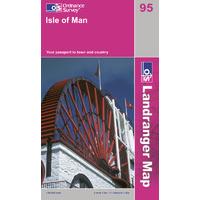 Isle of Man - OS Landranger Map Sheet Number 95