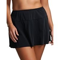 Isis Flared Skirted Brief - Black