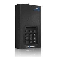 iStorage diskAshur 256bit External Hard Drive with PIN Security - 2TB