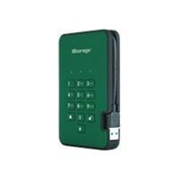 istorage diskashur2 256 bit 500gb green