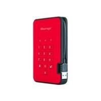 istorage diskAshur2 256-bit 1TB - Red