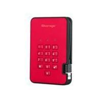 istorage diskashur2 256 bit 500gb red