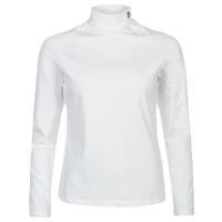 island green roll neck pullover ladies