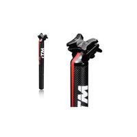 itm r triango carbon seatpillar black 316 350mm