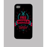 its a free world baby iphone 4