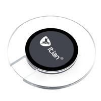 itian qi standard circular wireless charger with led indicator for sam ...