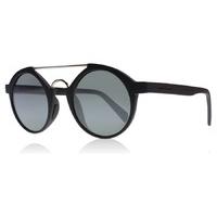 italia independent 920 sunglasses black silver 071btt 46mm