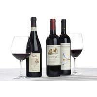 Italian Fine Red Wine Trio