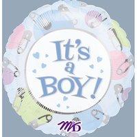 It\'s A Boy Foil Balloon