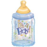 It\'s A Boy Baby Bottle Foil Balloon