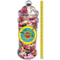 its a foot of sweets jumbo personalised penny mix selection jar