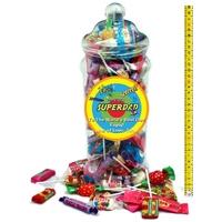 It\'s A Foot Of Sweets! Jumbo Personalised Jar Of Swizzels Sweetshop Classics