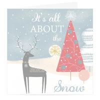 its all about the snow christmas card
