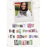 It\'s Mine Now! | Ransom Note Card