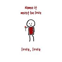 It must be Love | Romantic Card