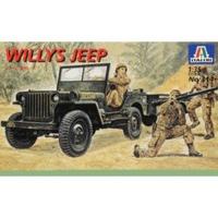 Italeri Willys MB Jeep with Trailer (00314)