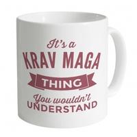 its a krav maga thing mug