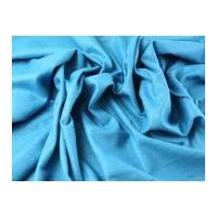Italian Wool Blend Ponte Roma Stretch Jersey Dress Fabric Turquoise