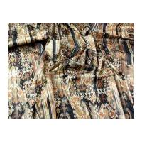 italian patterned stretch cotton sateen dress fabric