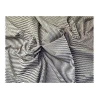 italian woven pinstripe cotton shirting dress fabric beige cream