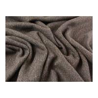 Italian Wool & Cotton Blend Heavy Stretch Jersey Knit Dress Fabric Bronze