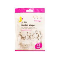 itsu miso soup pouch 3x25gr original