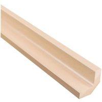 it kitchens beech style base corner post h720mm w57mm d57mm