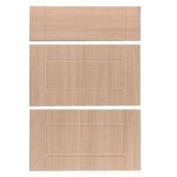 IT Kitchens Chilton Beech Effect Drawer Front (W)600mm Set of 3