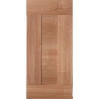 it kitchens westleigh walnut effect shaker bridging door w600mm