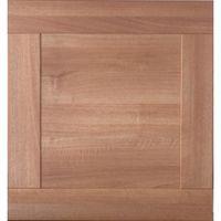 it kitchens westleigh walnut effect shaker oven housing door w600mm