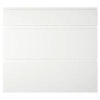 IT Kitchens Marletti White Gloss Pan Drawer Front (W)800mm Set of 3