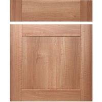 IT Kitchens Westleigh Walnut Effect Shaker Drawerline Door & Drawer Front (W)600mm Set Door & 1 Drawer Pack