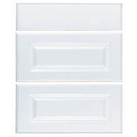 it kitchens chilton gloss white style drawer front w600mm set of 3