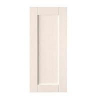 IT Kitchens Brookfield Textured Ivory Style Shaker Tall Standard Door (W)400mm