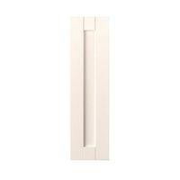 IT Kitchens Brookfield Textured Ivory Style Shaker Tall Standard Door (W)300mm