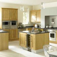 IT Kitchens Solid Oak Classic Op4 Door Frame (W)500mm