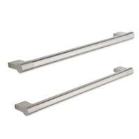IT Kitchens Brushed Nickel Effect Straight Cabinet Handle Pack of 2