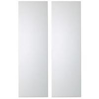 IT Kitchens Santini Gloss White Slab Larder Door (W)300mm Set of 2