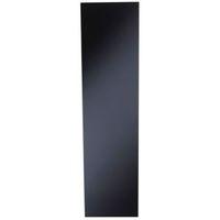 IT Kitchens Gloss Black Slab Black Contemporary Clad On Larder Panel