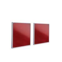 IT Kitchens Red Square Cabinet Knob Pack of 2