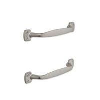 IT Kitchens Brushed Nickel Effect D-Shaped Cabinet Handle Pack of 2
