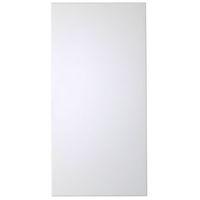 it kitchens santini gloss white slab tall fridge freezer door w600mm