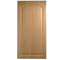 it kitchens chilton traditional oak effect fridge freezer door w600mm