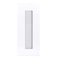 IT Kitchens Stonefield White Classic Style Tall Glazed Door (W)300mm