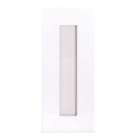 IT Kitchens Stonefield White Classic Style Glazed Door (W)300mm