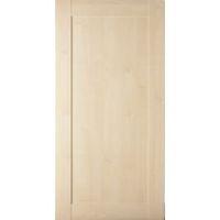 IT Kitchens Westleigh Contemporary Maple Effect Shaker Fridge Freezer Door (W)600mm