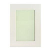 it kitchens stonefield ivory classic style glazed door w500mm